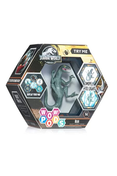 JollyMag WOW! CAPSULE - DINO ALBASTRU CU EFECTE SONOR