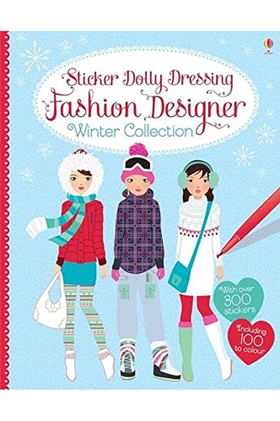 Bloomsbury Sticker Dolly Dressing Fashion Designer Winter Collection + Yapışk...
