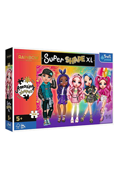 JollyMag TREFL PUZZLE PRIMO SUPER SHAPE XXL 104 DUHOVÁ HIGH