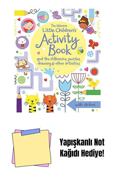 Bloomsbury Little Childrens Activity Bk Spot + Adhesive Note Paper