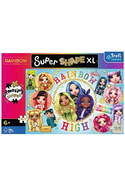 JollyMag TREFL PUZZLE PRIMO SUPER SHAPE XXL 160 DUHA VYSOKÁ