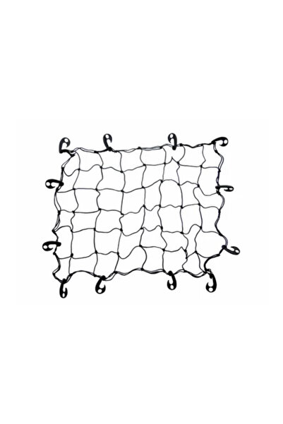 AMIO Síť na pojištění nákladu ELASTICA s háčky 120 x 80 cm