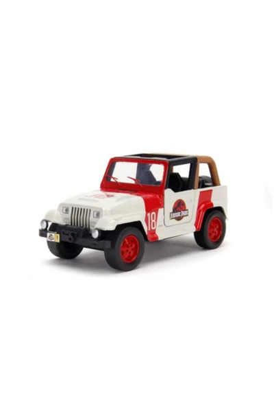 JollyMag Jurassic Park Diecast Jeep Wrangler 1:32 Scale