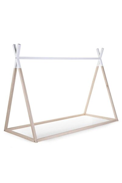 CHILDHOME Cadru de pat Tipi, 90 x 200 cm, lemn (alb)