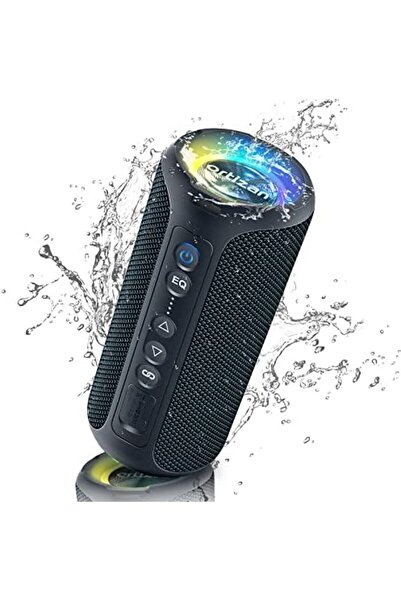 Ortizan مكبرات صوت بلوتوث، مكبر صوت لاسلكي محمول ستيريو عالي الصوت بقوة 40 وات، مقاوم للماء IPX7