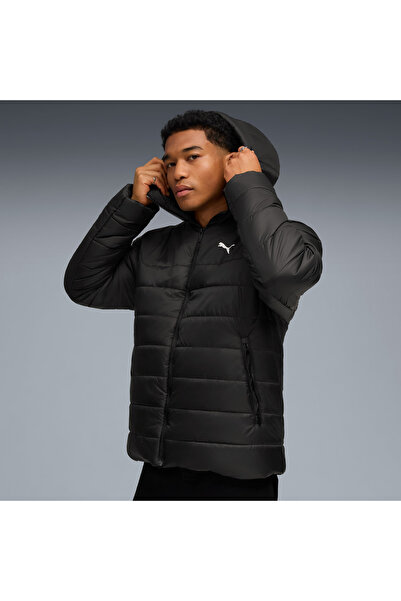 Puma Ανδρικό μαύρο παλτό Essentials (685211-01)