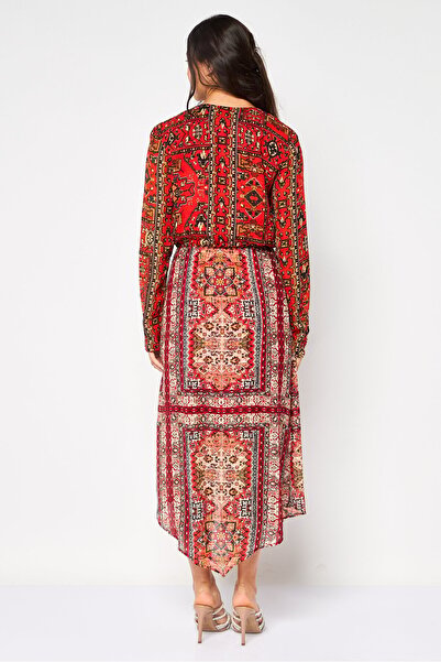 Desigual Women Allover Print Maxi Dress, Multicolor