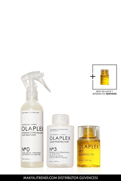 Olaplex Healthy Hair Deluxe Rescue Kit - Bağ Güçlendirici & Parlaklaştırıcı &...