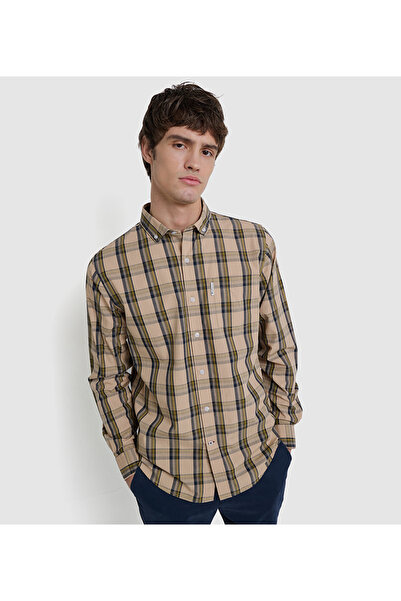 Ben Sherman Men's Brown Casual Shirt