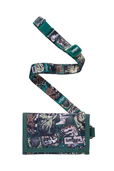 SMIGGLE Wonder World Askılı Cüzdan Yeşil 444554