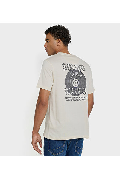 Ben Sherman Men's White Crew Neck Tee