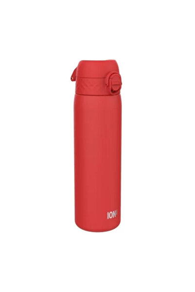 JollyMag Sticlă de apă subțire, oțel inoxidabil, 600 ml, roșie - Ion 8