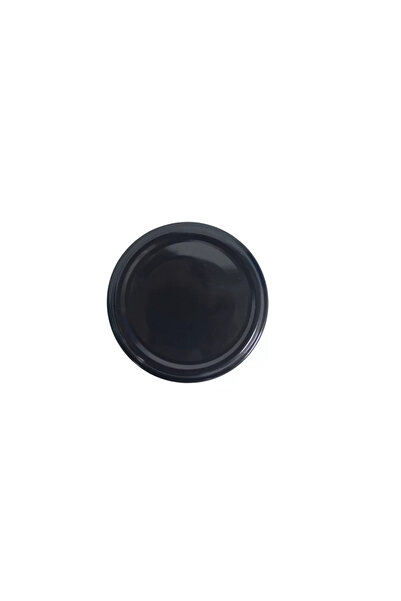 Gimihome Set 50 caps for jars, diameter 66 mm, black