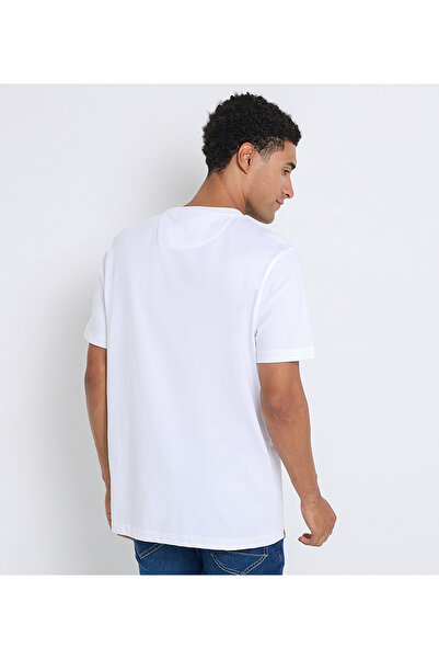 Ben Sherman Men's White Crew Neck Tee