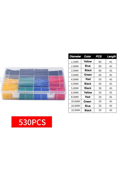 Choice4 530pcs in box 127/328/580/800Pcs Heat Shrink wrapped Shrinking Insula...