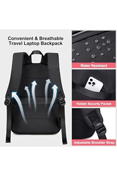 Chantria حقيبة ظهر للكمبيوتر المحمول مقاس 15.6 بوصة للنساء، حقائب ظهر للعمل، مقاومة للماء، أنيقة، كاجوال