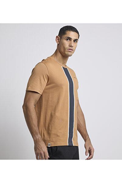 Ben Sherman Men's Brown Crew Neck Tee