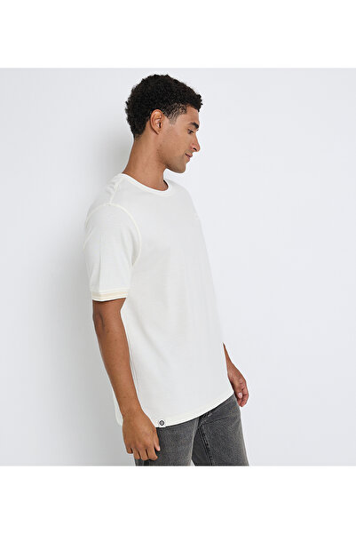 Ben Sherman Men's White Crew Neck Tee