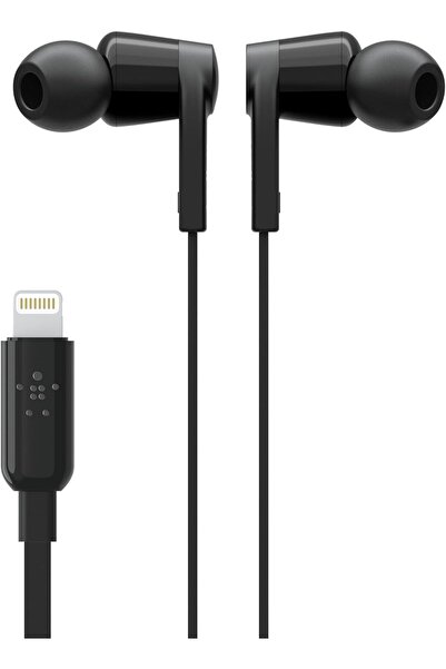 Belkin سماعات أذن سلكية من روكستار G3H0001btBLK - أسود