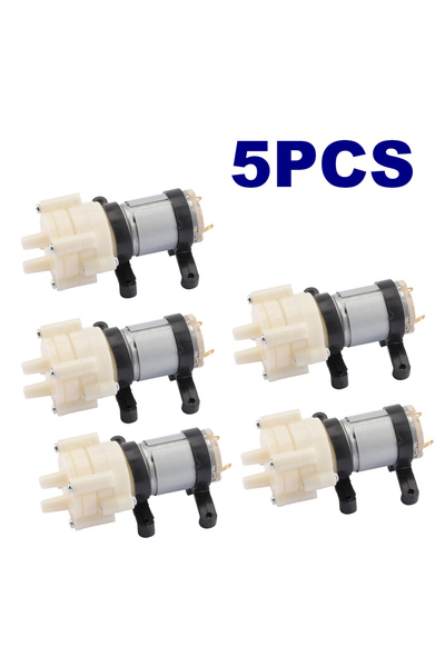 choice2 DC6-12V 5PCS R385 Water Pump 12V Diaphragm Pump Pump 6V Small Miniatu...