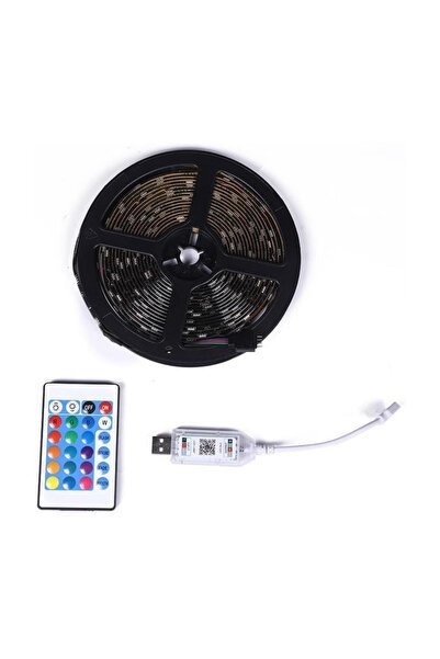 Generic LED Strip Lights with USB Port for Décors – Multicolor Flexible Light Strip with Remote Control