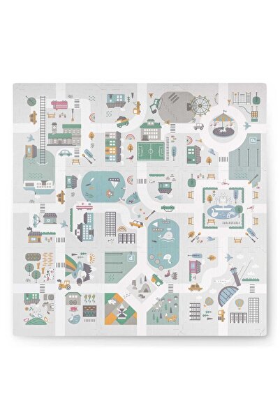 NUKIDO Puzzle mat, made of odorless EVA foam, perfectly insulates, non-slip, ...