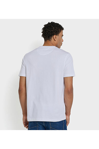 Ben Sherman Men's White Crew Neck Tee
