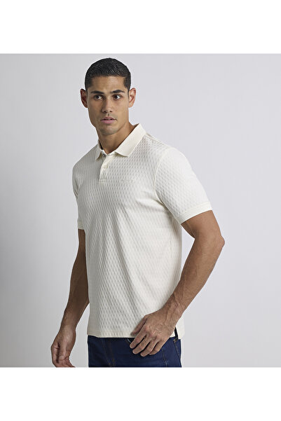 Ben Sherman Men's White Knit Polo