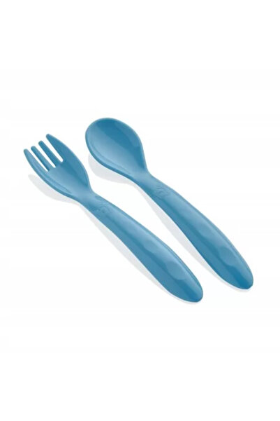 Babyjem Spoon and fork set (Color: Pink)