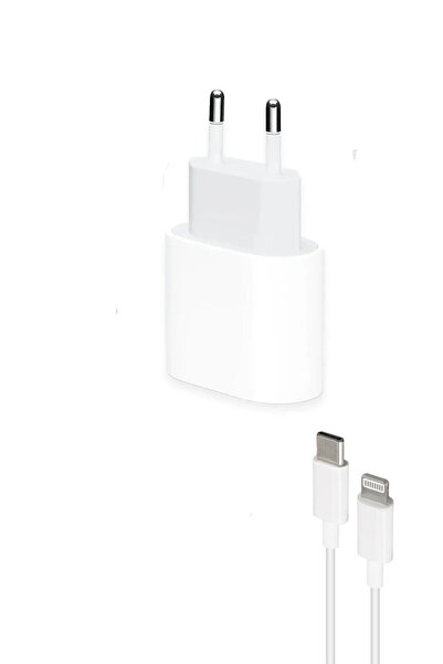 Ganjem Type C Şarj Aleti Iphone 11/12/13 Uyumlu Universal Hızlı Şarj Adaptörü Veri Data Aktarma Kablosu