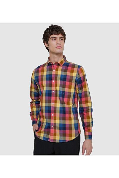 Ben Sherman Men's Yellow Casual Shirt