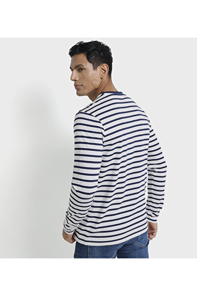 Ben Sherman Men's Blue Crew Neck Tee