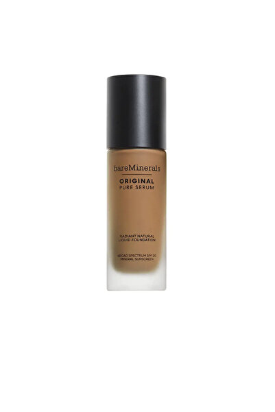 BareMinerals Fond de ten mineral infuzat cu ser, ORIGINAL PURE SERUM, 4.5 medium deep warm, 30 ml
