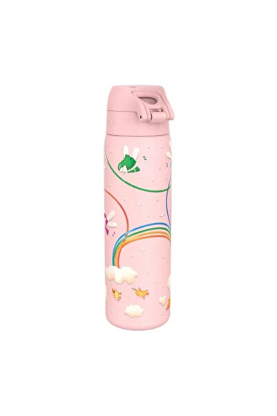 JollyMag Slim Kids Water Bottle, Stainless Steel, 600 ml, Fairies - Ion 8
