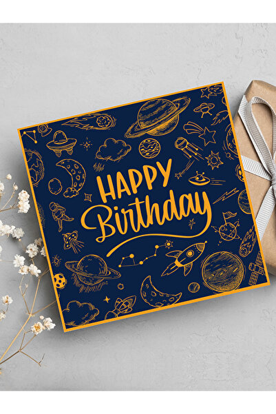 Share the Love Happy Birthday Universe Greeting Card