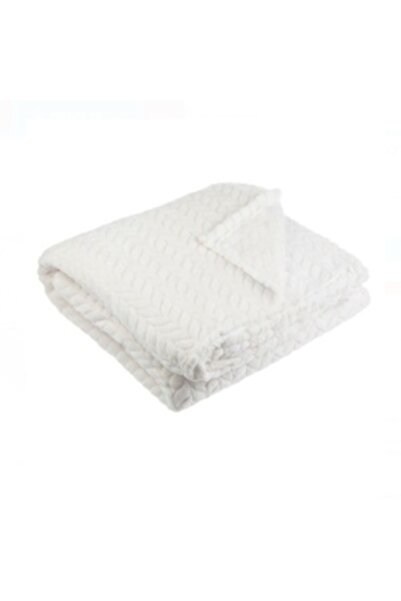 OEM Warm Velvet Blanket, 220 x 150 cm, Ecru