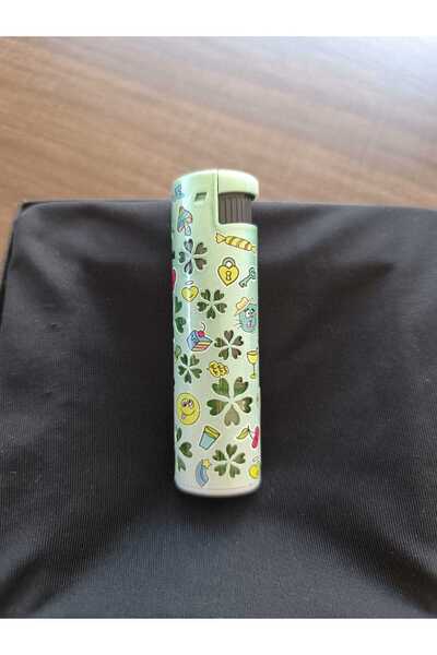 Markasız ucuz Çiçekli Işıklı Kadınlara Özel Metal Jet Turbo Hediyelik Çakmak