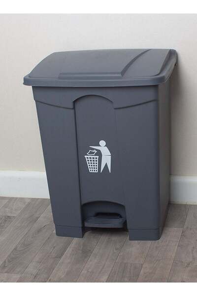 Concept Home Garbage Bin Grey 50 Liter