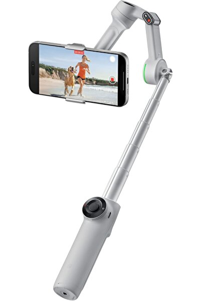 Insta360 مجموعة Flow 2 Pro Creator باللون الرمادي الحجري