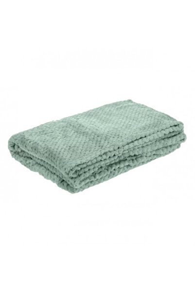 OEM Soft decorative winter blanket, size 160 x 130 cm, Mint Green