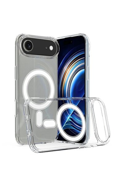 REDz Accessories Carcasă simplă cu Magsafe pentru iPhone 17 Air, încărcare wi...