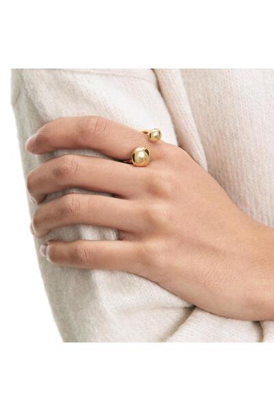 PARFOIS Çelik Gold Yüzük