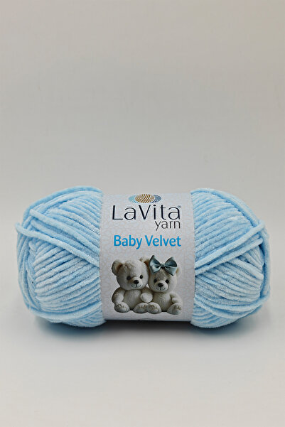 LaVita Yarn Baby Velvet Somot pređa za ručno pletenje 100% P Poliester 100gr ...