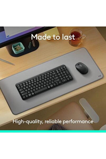 logitech مجموعة لوحة المفاتيح والماوس اللاسلكية MK250 بتقنية البلوتوث