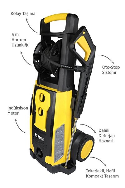 Rtrmax RTM716SET Yüksek Basınçlı Yıkama 2'li Set - Sprey Tabancası