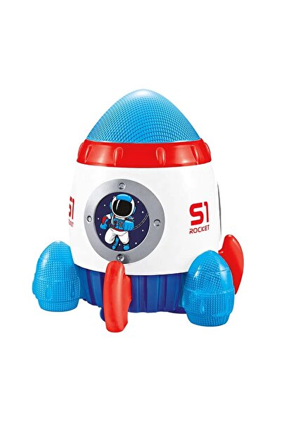 genernic Qbic Battery Operated Music and Light Spaceship Shuttle Rocket Toy for Kids