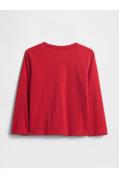 GAP Erkek Bebek Kırmızı Logo T-Shirt