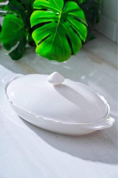 ACAR PURE CARMEN OVAL KAPAKLI SUNUM KABI 34CM