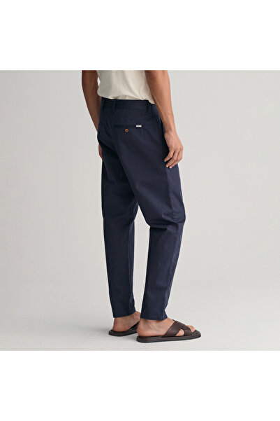 Gant Erkek Lacivert Regular Fit Chino Pantolon