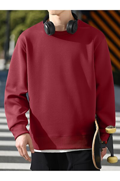 Leader leather Φούτερ Unisex με λαιμόκοψη σε σχήμα Ο – Ύφασμα από βαμβάκι και...